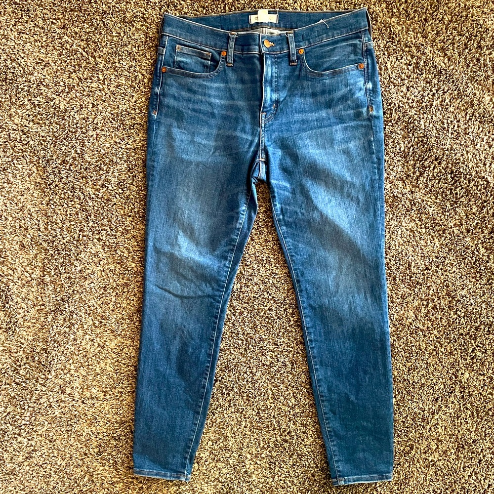 Madewell 8” Skinny Jeans, size 31, EUC